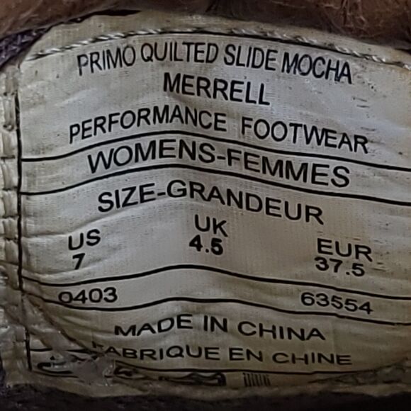 Merrell Jungle Moc Slip On Clogs Womens 7 Brown Suede Comfort Casual - Picture 14 of 14